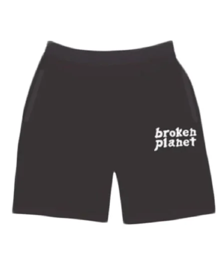 Black shorts - a staple piece in streetwear fashion from Broken Planet Market
