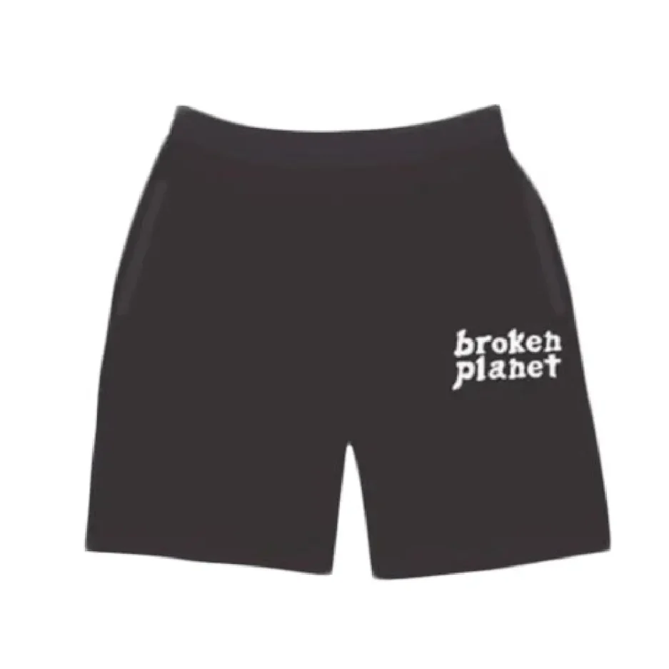 Black shorts - a staple piece in streetwear fashion from Broken Planet Market