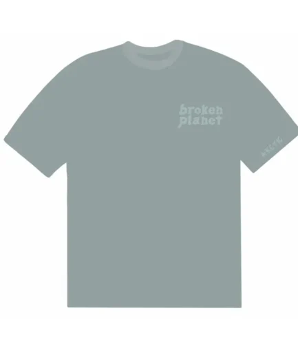 Streetwear essential: Arctic white Basics T-shirt by Broken Planet Market