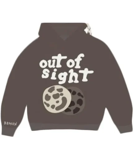 Broken Planet Market Out of Sight Hoodie Brown