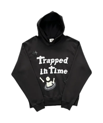 Broken Planet Trapped In Time Hoodie black